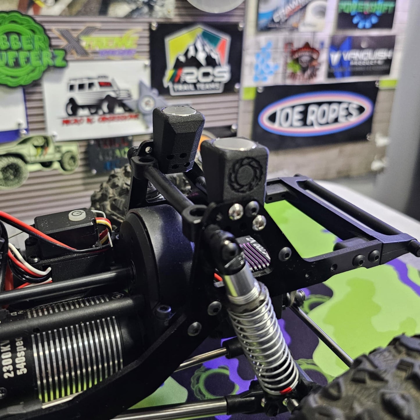 FlubRC 1:10 E-Series RockPirate VRD Chassis Mouning Kit