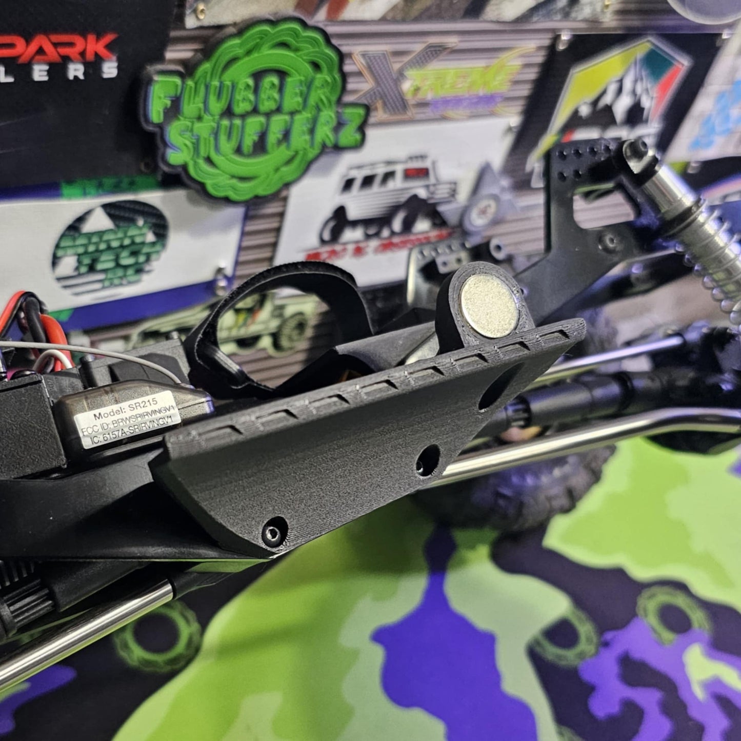 FlubRC 1:10 E-Series RockPirate VRD Chassis Mouning Kit